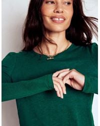 Boden - Cotton Crew Long Sleeve Top - Lyst