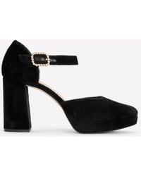 Boden - Jewelled Buckle Platform Heels - Lyst