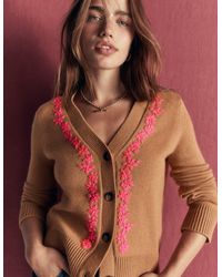 Boden - Ella Embroidered Knit Cardigan - Lyst