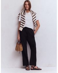Boden - Pull On Double Cloth Trousers - Lyst