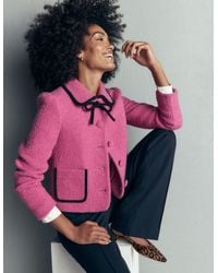 Boden - Branscombe Wool Bow Jacket - Lyst