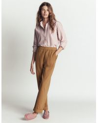 Boden - Mid Rise Straight Leg Trousers - Lyst