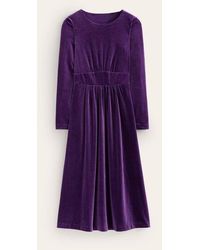Boden aubrey velvet dress 2025