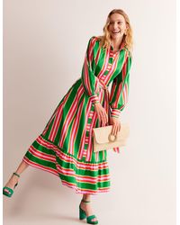 Boden - Hemdblusenkleid Aus Baumwolle - Lyst