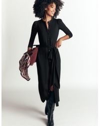 Boden - Honor Column Jersey Midi Dress - Lyst