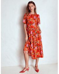 Boden - Louisa Jersey Midi Dress - Lyst