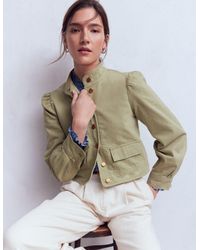 Boden - Topstitch Denim Jacket - Lyst