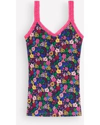 Boden - Stripe & Stare Lace Cami - Lyst