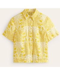 Boden - Hazel Short Sleeve Linen Shirt - Lyst