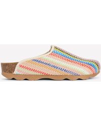Boden - Lyla Colour Block Clogs Shoes - Lyst