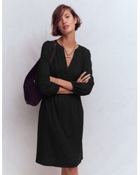 Boden - Cathy Notch Neck Jersey Dress - Lyst