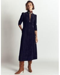 Boden - Una Cord Midi Dress - Lyst