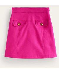 Boden - Estella Wool Mini Skirt - Lyst