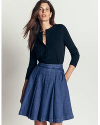 Boden - Aya Denim Skirt - Lyst