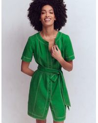 Boden - Callie Linen Short Dress - Lyst