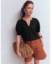 Boden - Rae Linen Top - Lyst