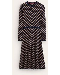 Boden - Maria Knitted Midi Dress - Lyst