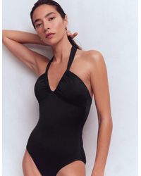 Boden - Minori Halter Tie Swimsuit - Lyst