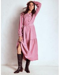 Boden - Cecily Cord Midi Dress - Lyst