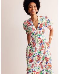 Boden - Elsa Midi Tea Dresssangria Sunset, Hotch - Lyst