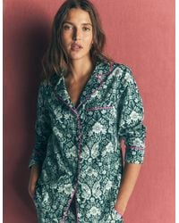 Boden - Brushed Cotton Pyjama Shirt - Lyst