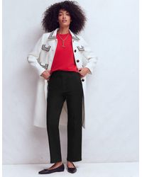 Boden - Canonbury Cotton 7/8 Trousers - Lyst