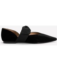 Boden - Bow Two Part Flats - Lyst