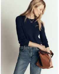 Boden - Camilla Cotton Crew Sweater - Lyst
