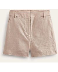 Boden - Tailored Linen Shorts - Lyst