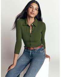 Boden - Jersey Velvet Ribbed Shirt - Lyst