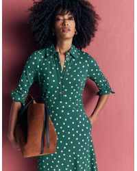 Boden - Etta Piping Detail Ponte Dress - Lyst