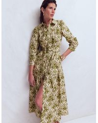 Boden - Ellie Cotton Maxi Shirt Dress - Lyst