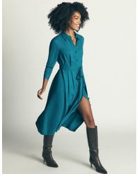 Boden - Kate Pleated Shirt Dress - Lyst