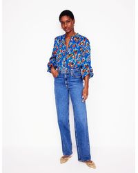 Boden - Ara Long Sleeve Top-Gallery, Abstract Posy - Lyst