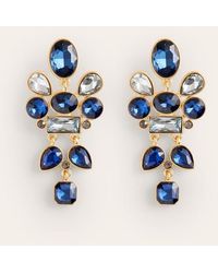 Boden - Mega Cluster Jewel Earrings - Lyst