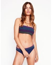 Boden - Milos Smocked Bikini Bottoms - Lyst