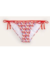 Boden - Symi String Bikini Bottoms Multi, Tropical Parrot - Lyst