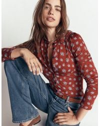 Boden - Supersoft Puff Sleeve Shirt - Lyst