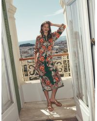 Boden - Eli Belted Jersey Midi Dress - Lyst