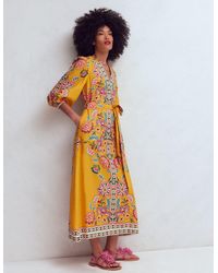 Boden - Octavia Linen Blend Dress - Lyst