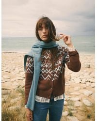 Boden - Mae Fair Isle Cardigan - Lyst