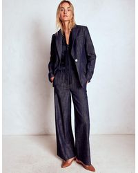 Boden - Tie Neck Supersoft Top - Lyst