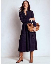 Boden - Cecily Cord Midi Dress - Lyst