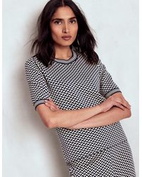 Boden - Jacquard Knitted T Shirt - Lyst