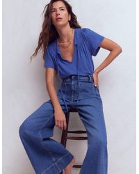 Boden - Edi Trim Detail T-Shirt - Lyst