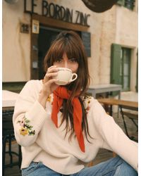 Boden - Ella Embroidered Knit Jumper - Lyst