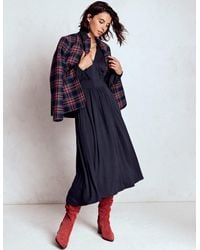 Boden - Lily Long Sleeve Midi Dress - Lyst