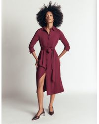 Boden - Kate Pleated Shirt Dress - Lyst