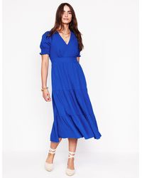 Boden - Anna Double Cloth Midi Dress - Lyst