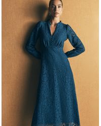 Boden - Cassie Lace Tea Dress - Lyst